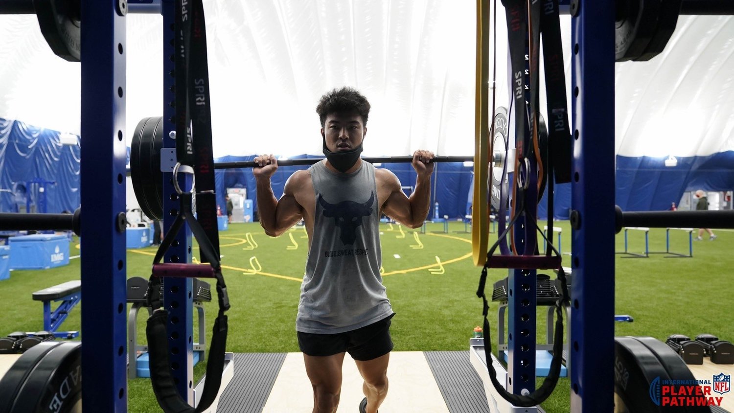 日本人初のNFL選手に近づいている李卓（26歳）　写真：本人提供