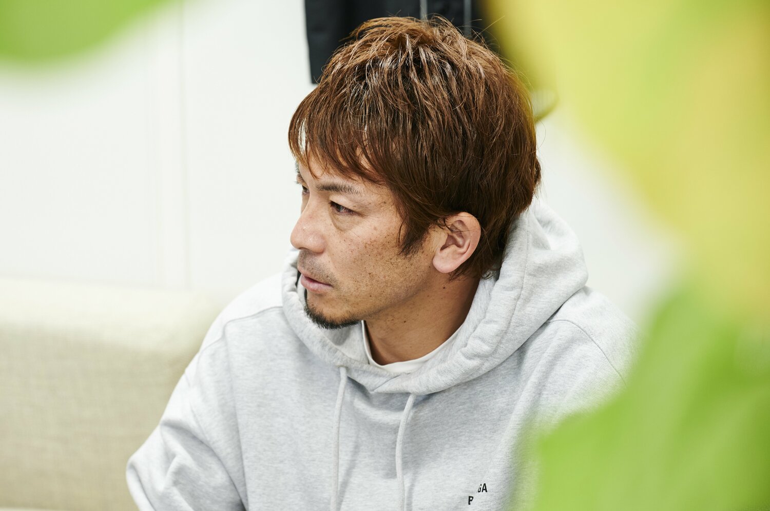 「『あんな前で捉えて、よう打てるな』ってみんなには言われますけど、僕らしい打ち方」 ©Ichisei Hiramatsu