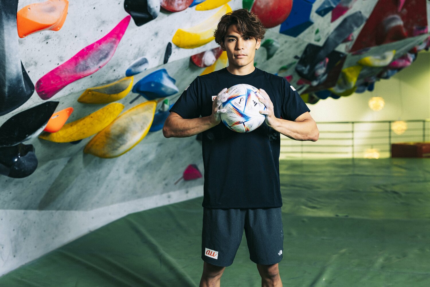 PKにパフォーマンス……楢﨑選手は個人競技の選手ならではの独特の視点でサッカーを見ている　©Kiichi Matsumoto