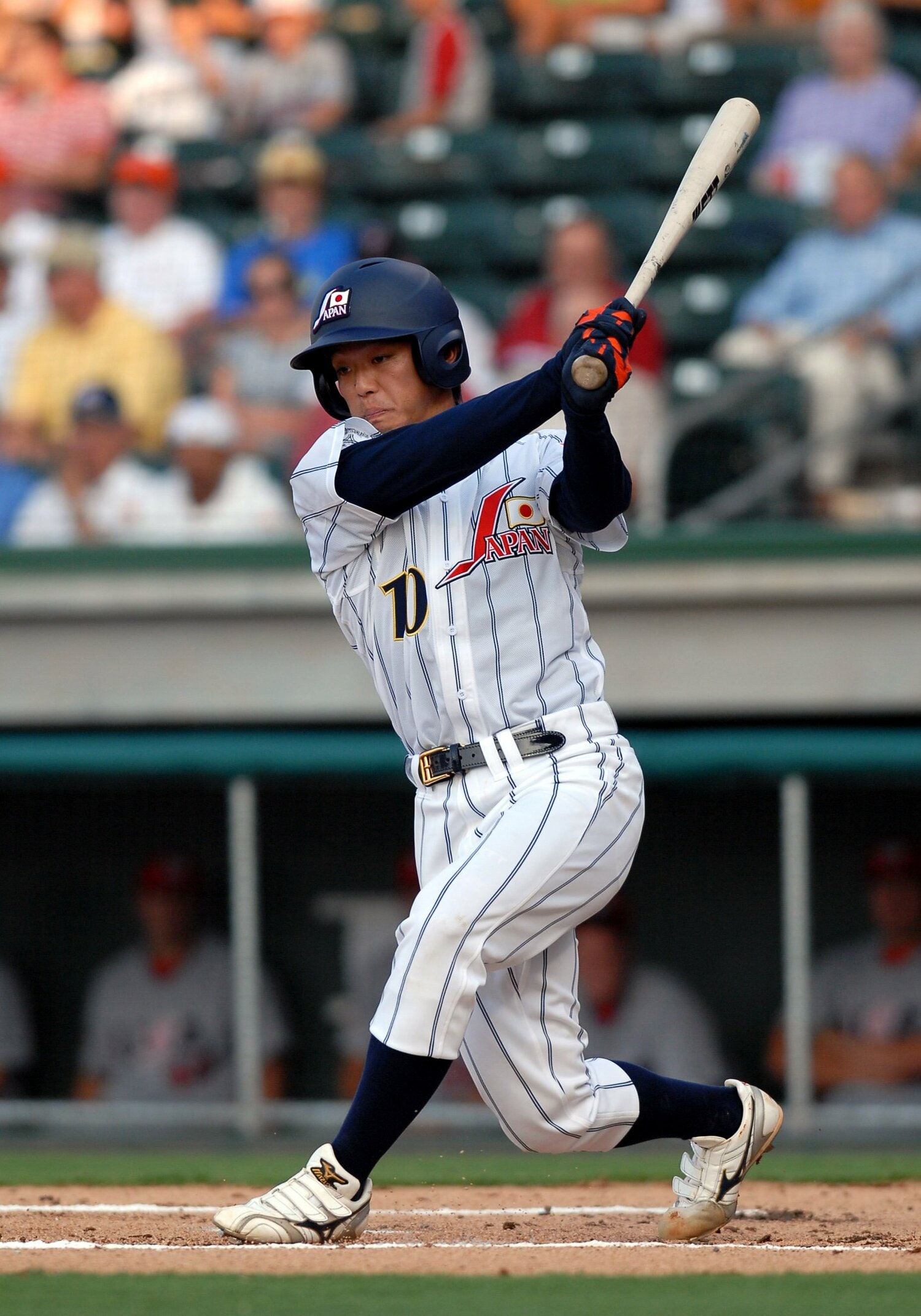 大学日本代表時代の大引　©AFLO