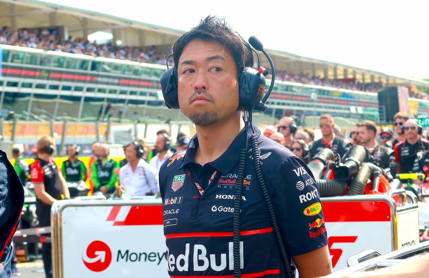 HRCの折原伸太郎トラックサイドゼネラルマネージャー ©Masahiro Owari