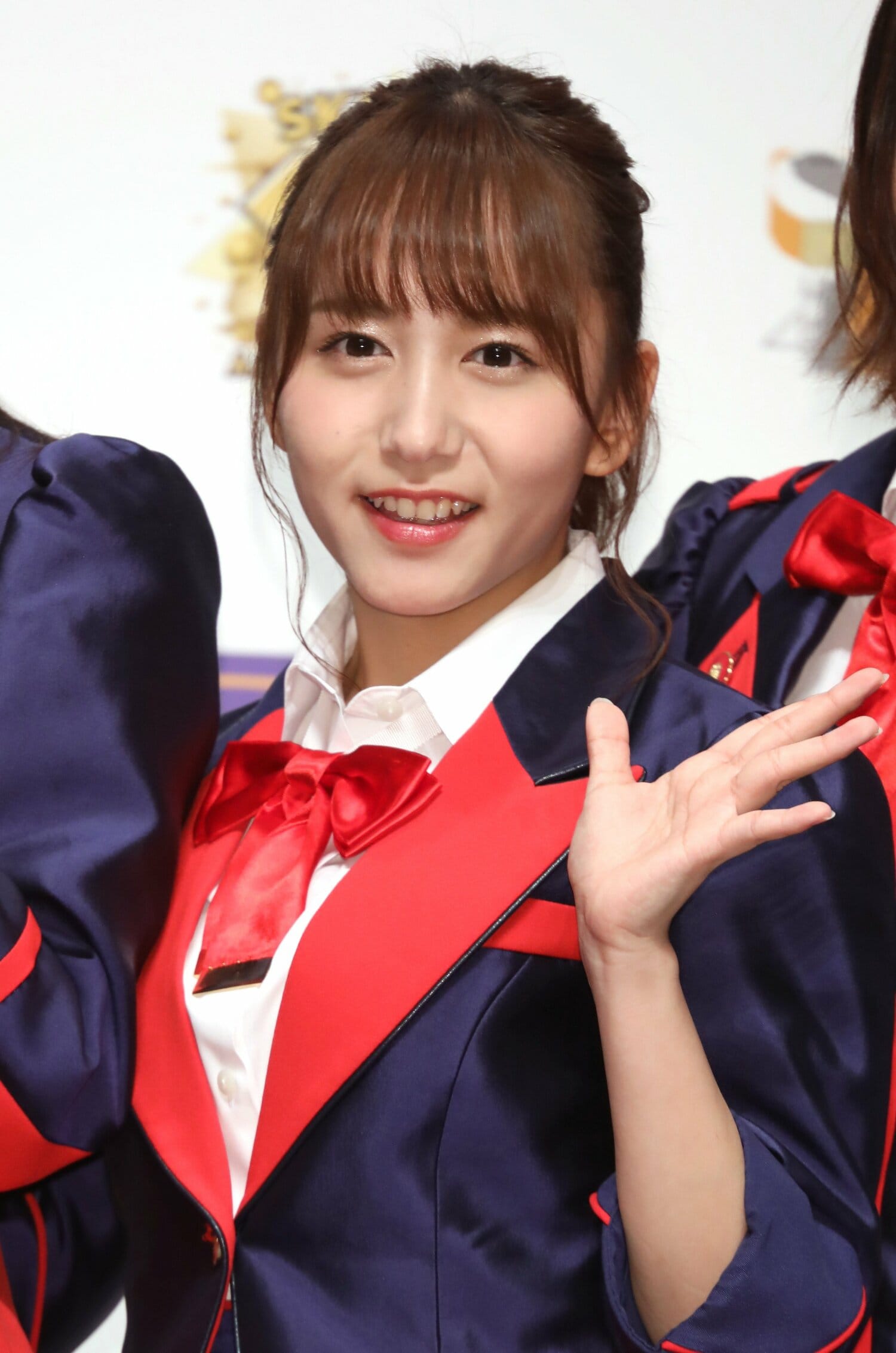 2018年撮影、アイドルグループ「SKE48」時代の大場美奈 ©JIJI PRESS