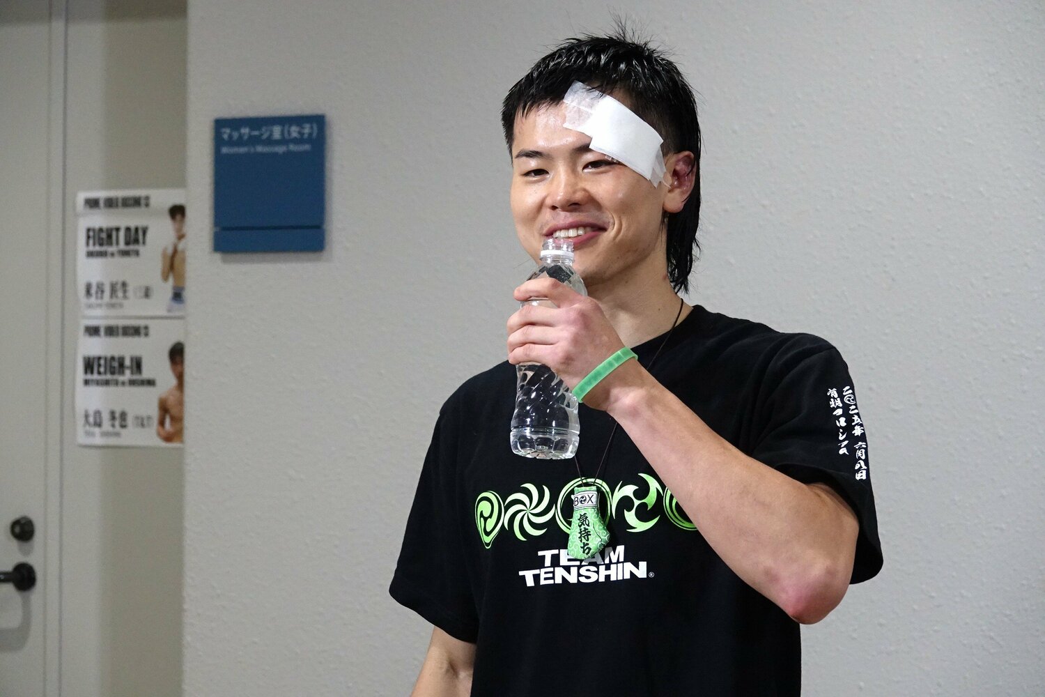 「神童とか言われてきたけど、そうじゃない」と語った那須川天心　©Koji Fuse