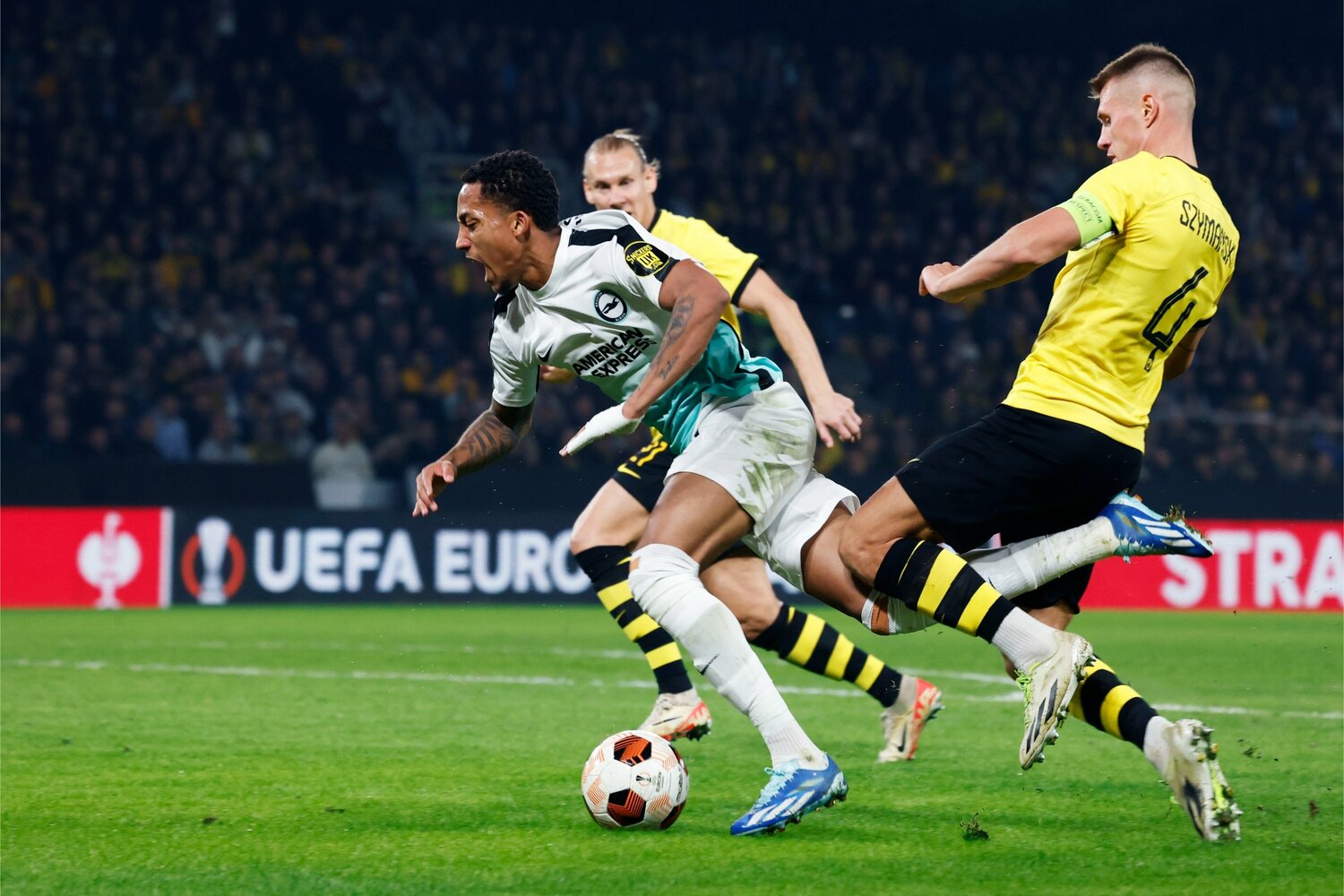 この日唯一の得点となるPK獲得シーン