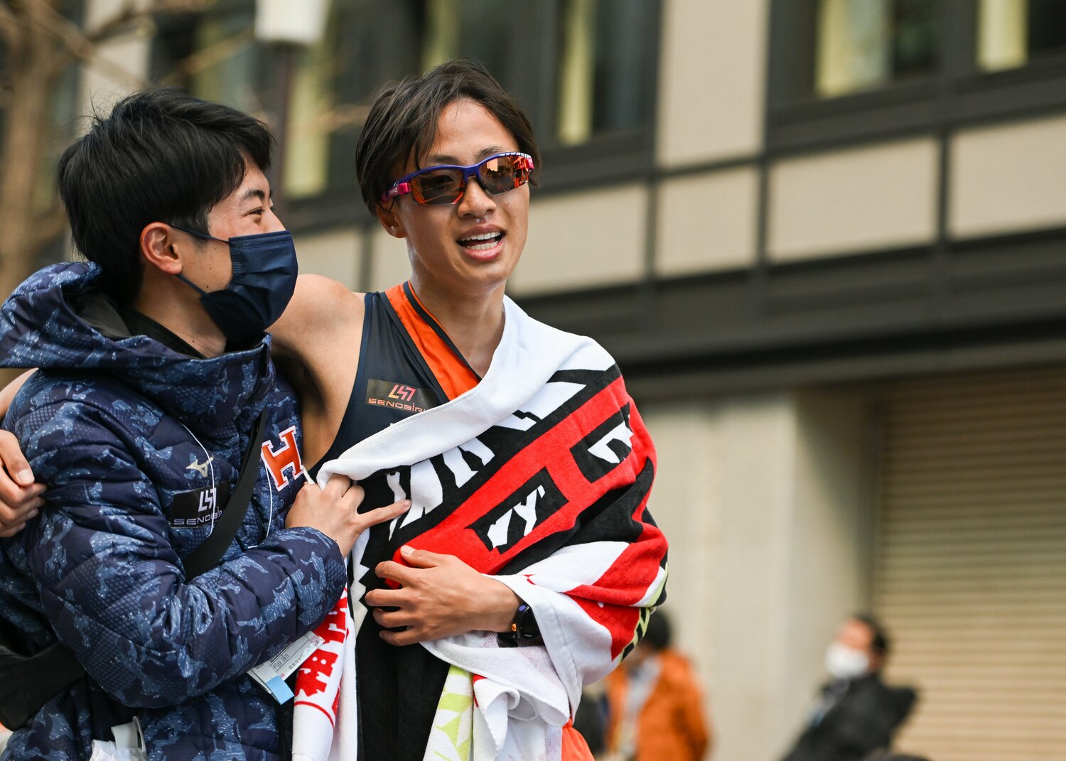 98回箱根駅伝のアンカーでシード権を確保した川上有生（当時法政大3年）　©Nanae Suzuki