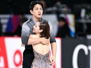 りくりゅうの“対照的な表情”のワケは…木原龍一「(優勝に)届かないな…」三浦璃来「最後までやりきれたガッツポーズ」GPファイナル現場ウラ側