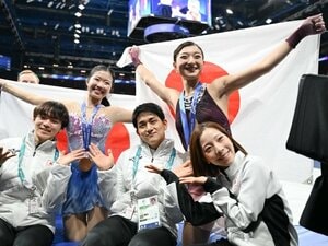 坂本花織25歳“ウラで後輩を助けていた”…中井亜美らへの情報提供、試合前日もりくりゅう生観戦「何か力になれれば…」だから日本フィギュアは強かった