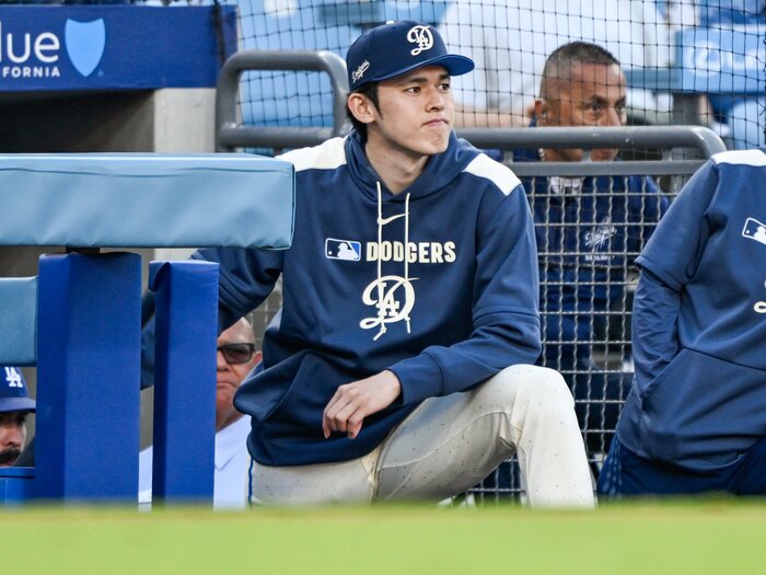 「プレーオフ前に再びチームにフィットすれば…」米老舗メディア編集長が分析　ドジャース・佐々木朗希“8月復帰説”の現実味「あくまでも理想論」＜Number Web＞ photograph by Nanae Suzuki
