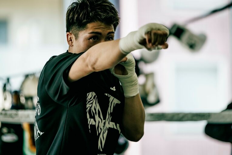 井上尚弥 公開練習　©︎Kiichi Matsumoto