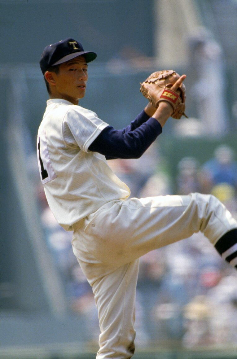 桐蔭学園（神奈川）から慶應大に進み、大学通算31勝をマークした志村亮 ©AFLO