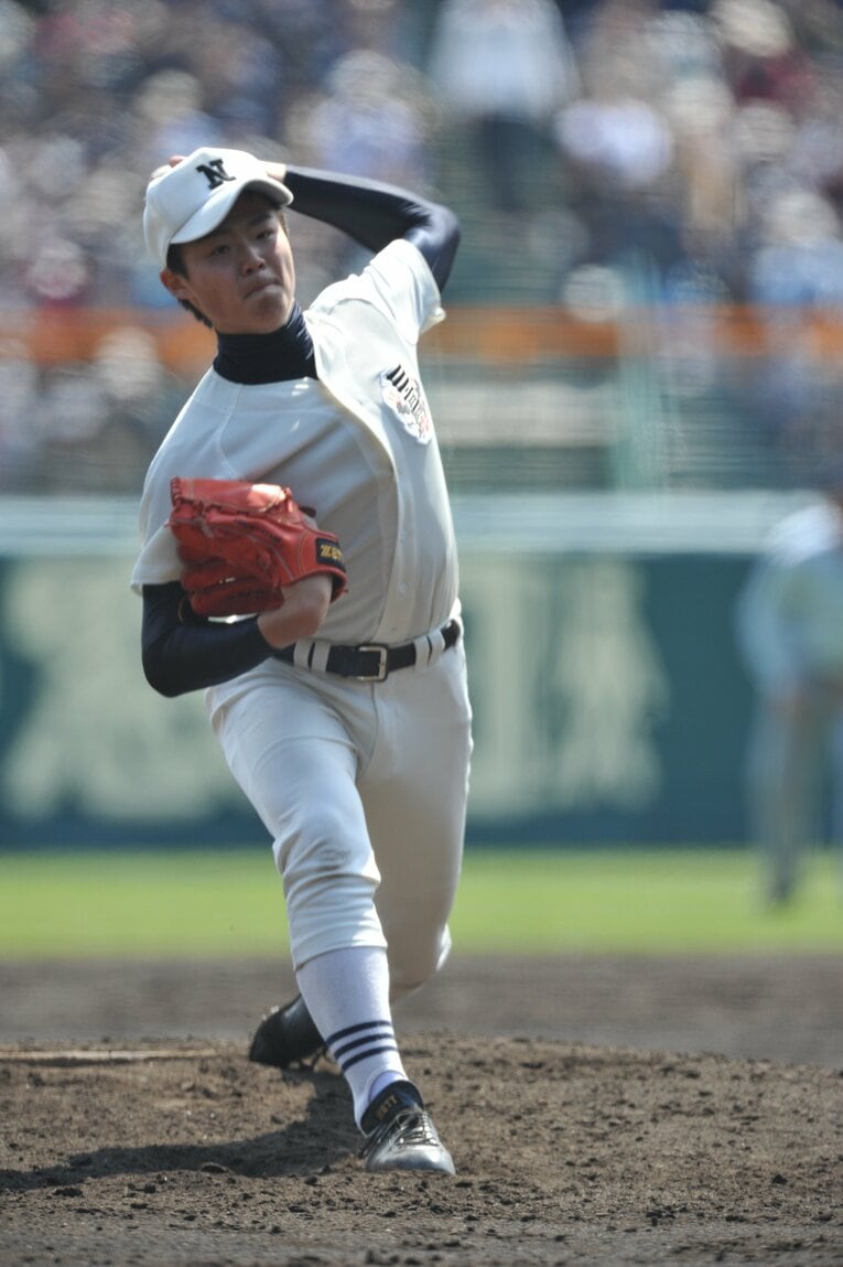 中学卒業後は無事、日大三高に入学し、甲子園にも出場　©Hideki Sugiyama