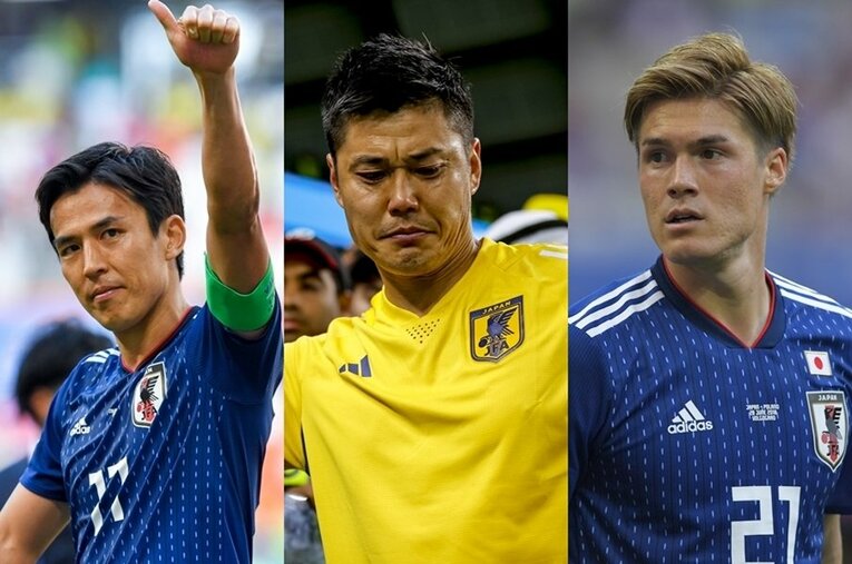 長谷部誠、川島永嗣、酒井高徳……代表活動について、W杯を期に区切りをつける選手たちはいる ／ photograph by Kaoru Watanabe,Kiichi Matsumoto,Takuya Sugiyama/JMPA