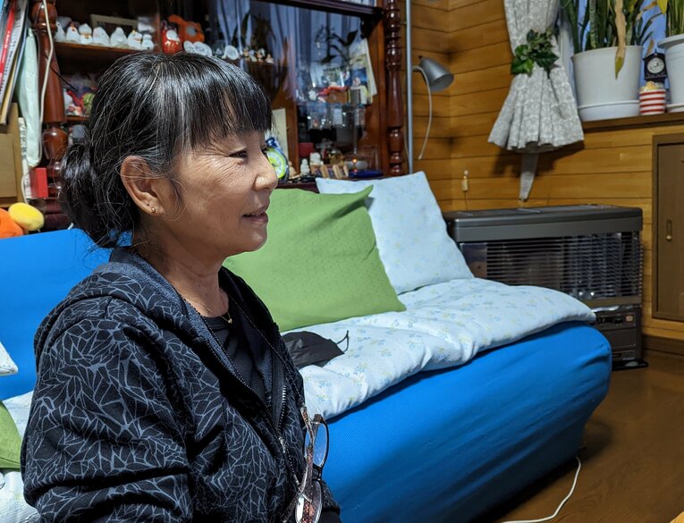 姉の佐登子さん　©Yu Saito