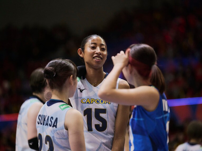 バレーボールネーションズリーグ 韓国戦　©︎Yuki Suenaga