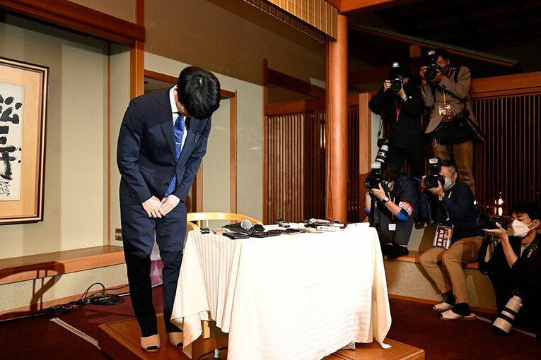 最年少名人となった藤井聡太七冠（2023年6月、当時20歳）　 ／ photograph by Keiji Ishikawa