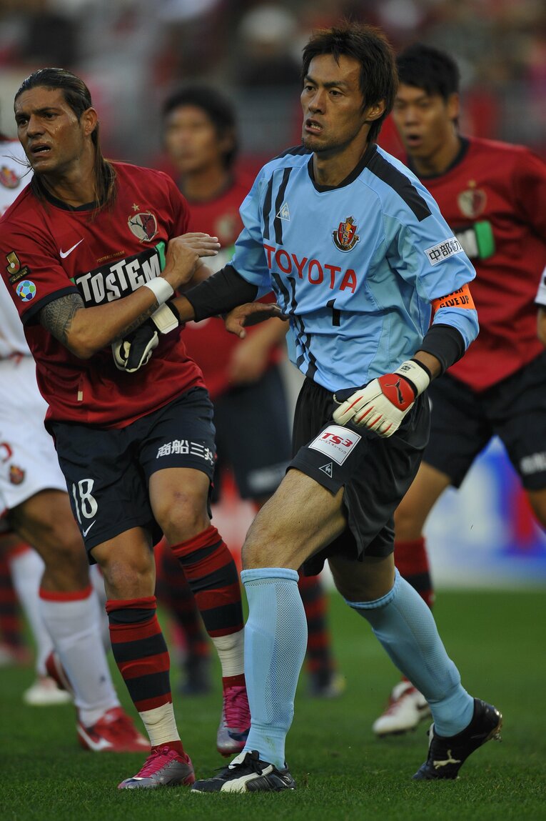 鹿島時代のマルキーニョス　©Toshiya Kondo