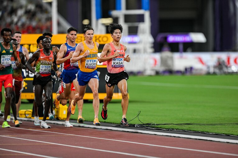 日本勢が積極的に前に出る場面もあったが……　©Nanae Suzuki