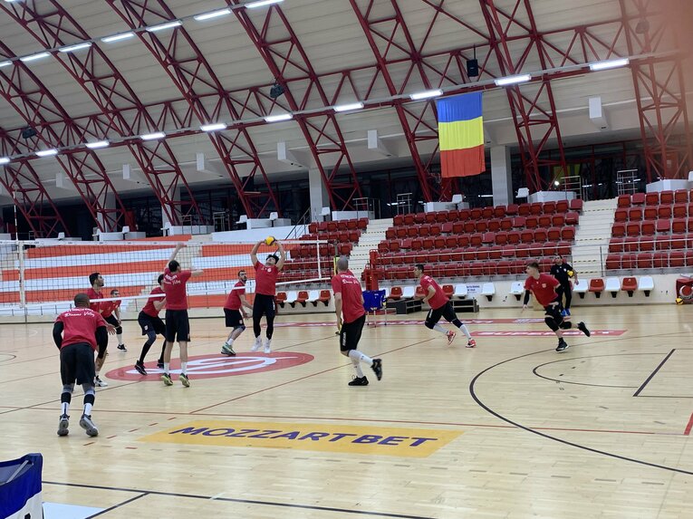 ディナモ・ブカレストの練習風景　©︎Noriko Yonemushi