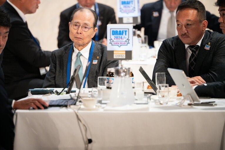 ソフトバンク・王会長　©Nanae Suzuki