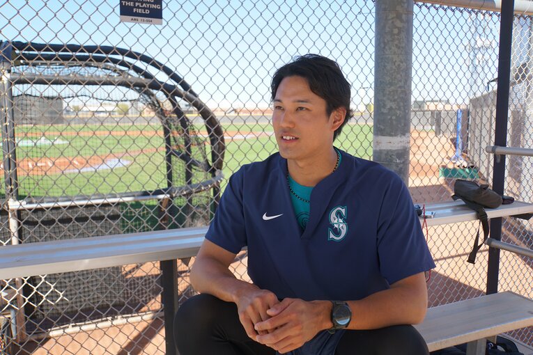 2月末にアリゾナで取材…現在の藤浪晋太郎　©NumberWeb