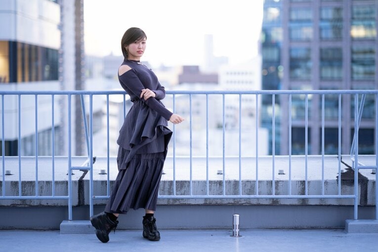 マリーゴールドのプロレスラー・咲村良子　©Shiro Miyake