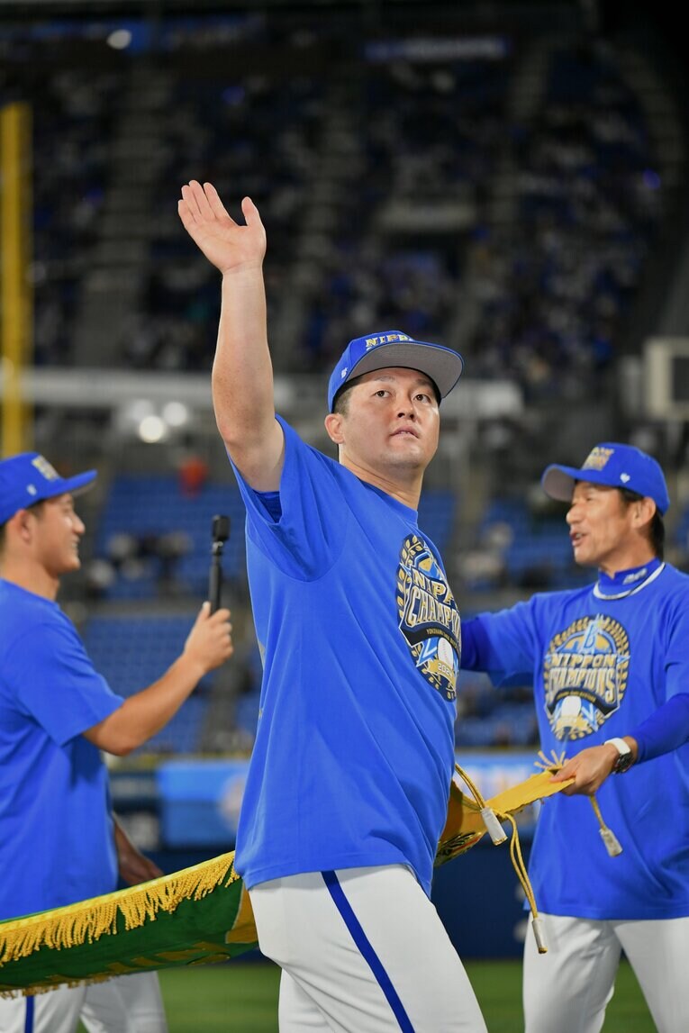 日本シリーズを制覇して、牧の目に見えた新たな風景とは　©Hideki Sugiyama