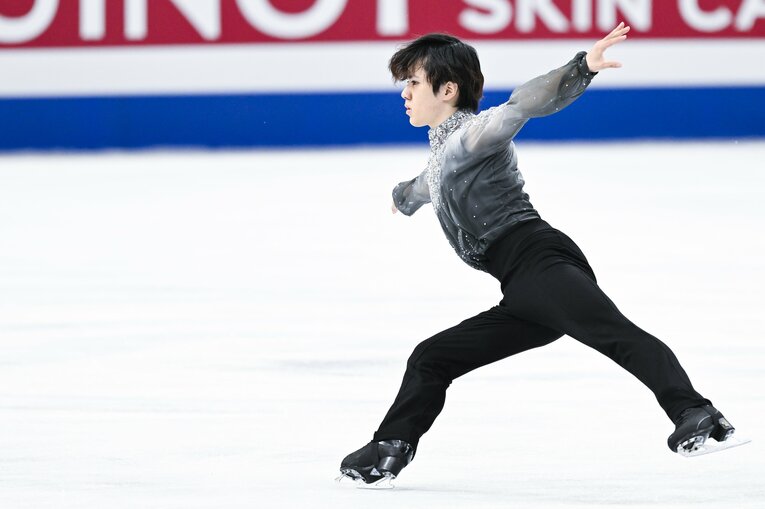 世界選手権フリーの演技　©Asami Enomoto