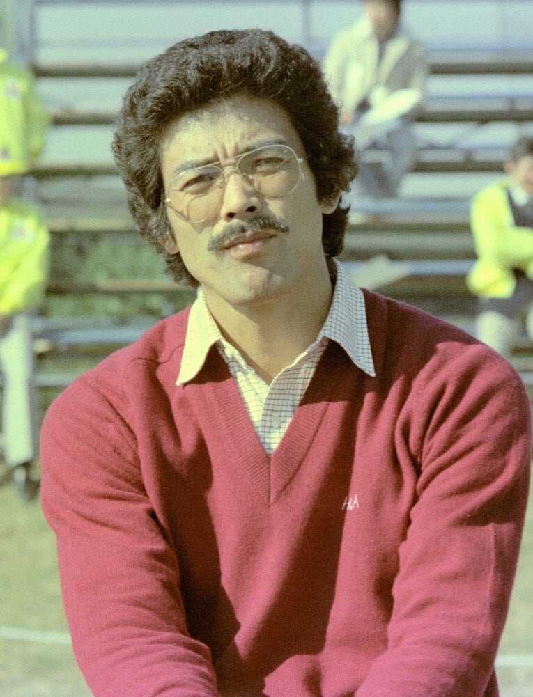 1981年撮影、パンチパーマ時代の江本孟紀氏　©KYODO