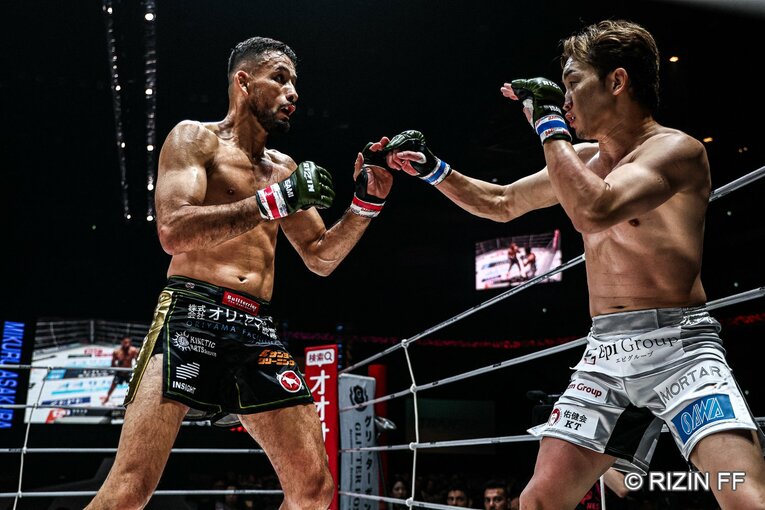 『超RIZIN.4』朝倉未来vs.クレベル・コイケ　©RIZIN FF