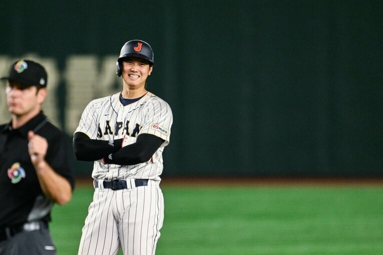 WBCでの大谷　©Nanae Suzuki