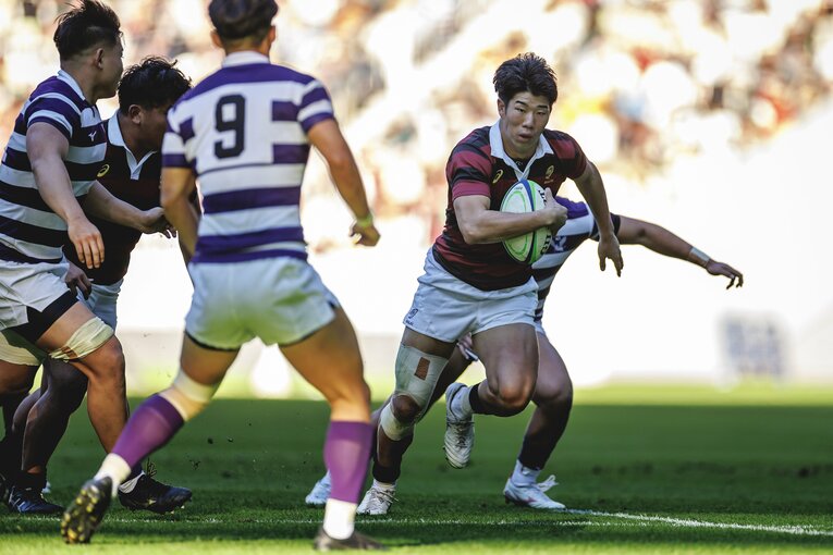 FB矢崎由高（早大2年）©︎Kiichi Matsumoto