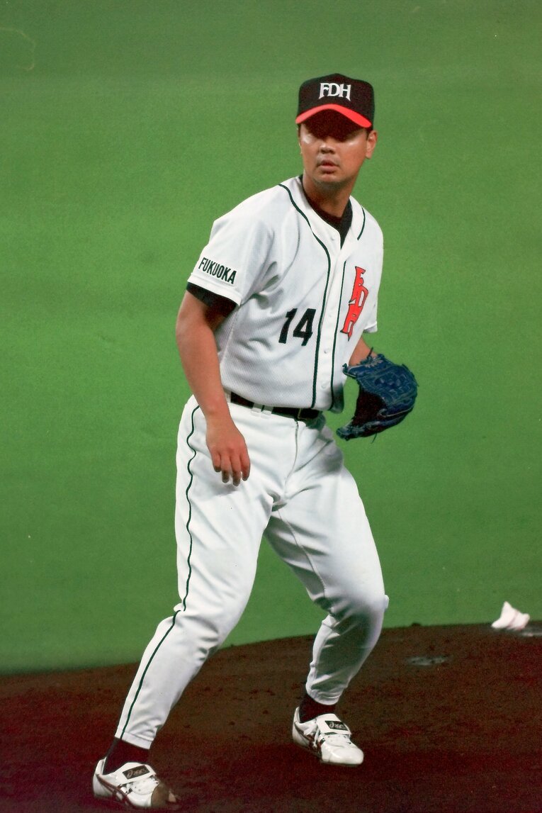 1999年の若田部　©Kazuaki Nishiyama