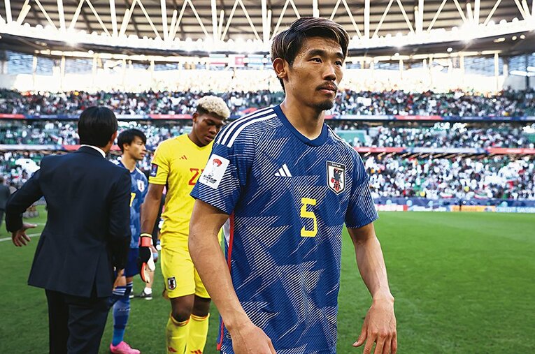 アジアカップ準々決勝のイラン戦敗退後に“監督批判”とも受け取られかねない問題提起をした守田正英。その発言の真意を明かした ／ photograph by JFA/AFLO