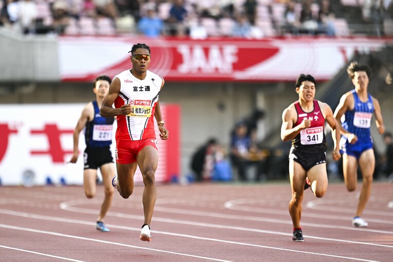400ｍで日本人22年ぶりの五輪決勝の舞台を目指す中島　©Asami Enomoto