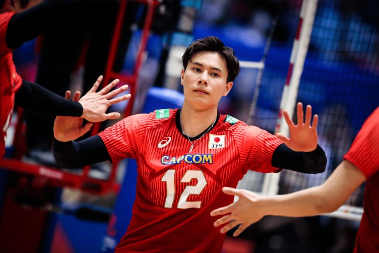 2023年ネーションズリーグ イラン戦　©︎FIVB