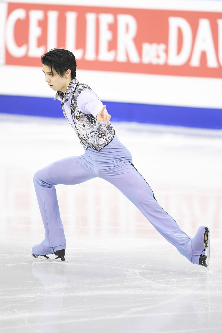 2017年2月、四大陸選手権のショートプログラム　©Asami Enomoto