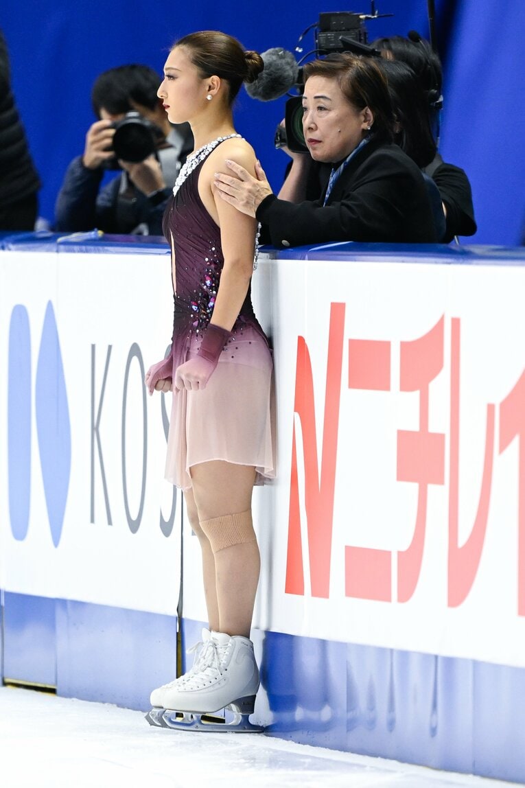 NHK杯で圧巻の演技を見せ、優勝を果たした坂本花織　©Asami Enomoto