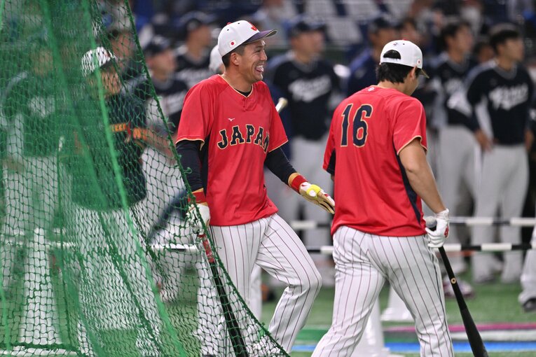 仲良しの大谷と　©Naoya Sanuki