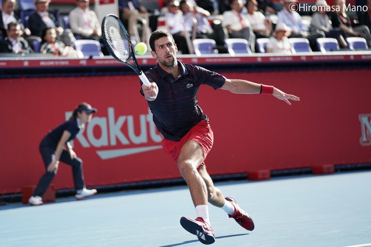 ジョコが初めて日本で戦った意義と、楽天OPの格を高める完璧な対応。(2)