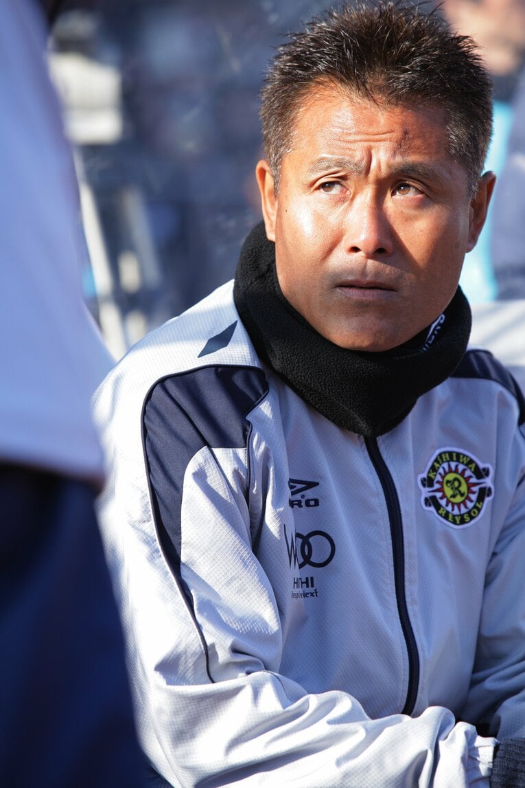 2009年元日、天皇杯決勝での石﨑監督（当時柏）　©Shigeki Yamamoto