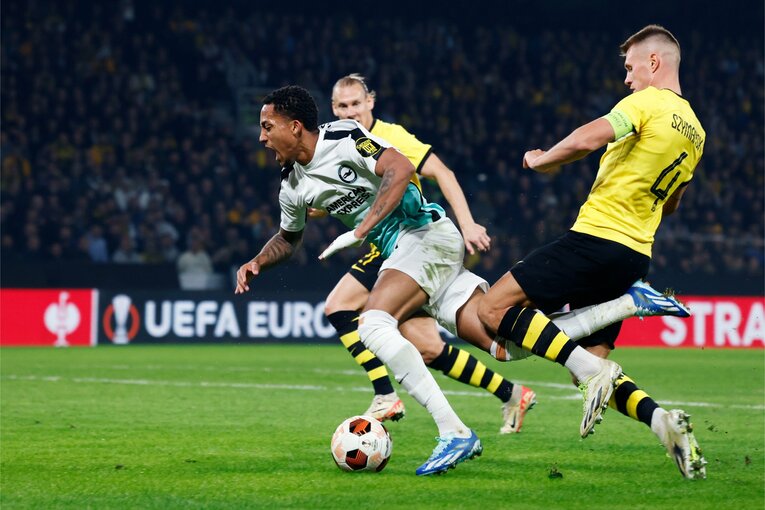 この日唯一の得点となるPK獲得シーン