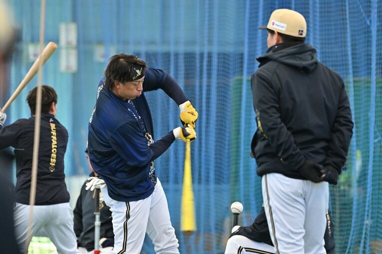 【オリ戦士】2025年宮崎春季キャンプより。汗を流す選手たちの姿　©️Hideki Sugiyama