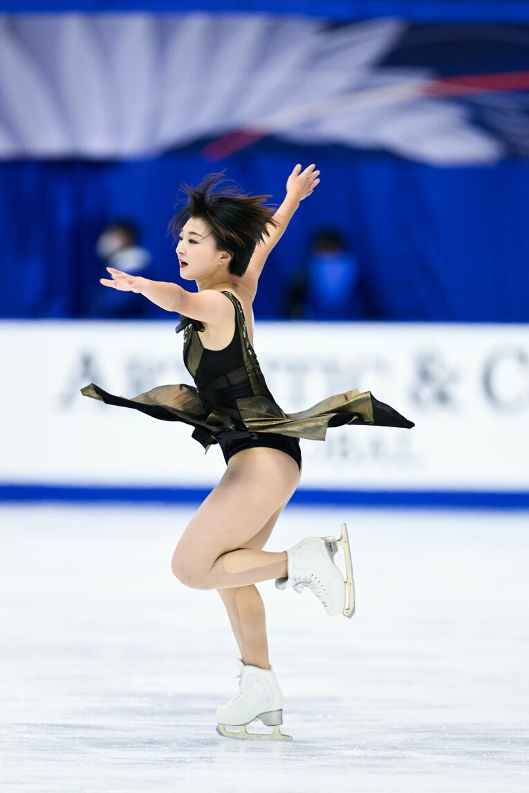 ショートは68.07点で2位  ©︎Asami Enomoto