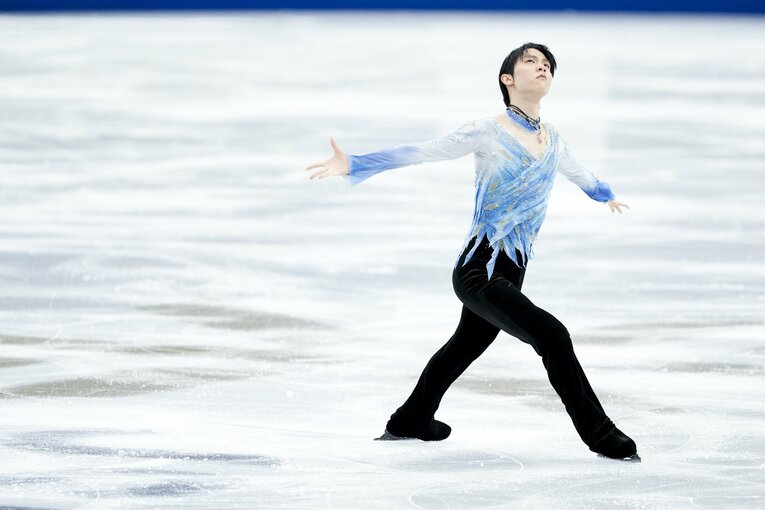 2021-2022シーズンのショートプログラム『序奏とロンド・カプリチオーソ』　©Asami Enomoto