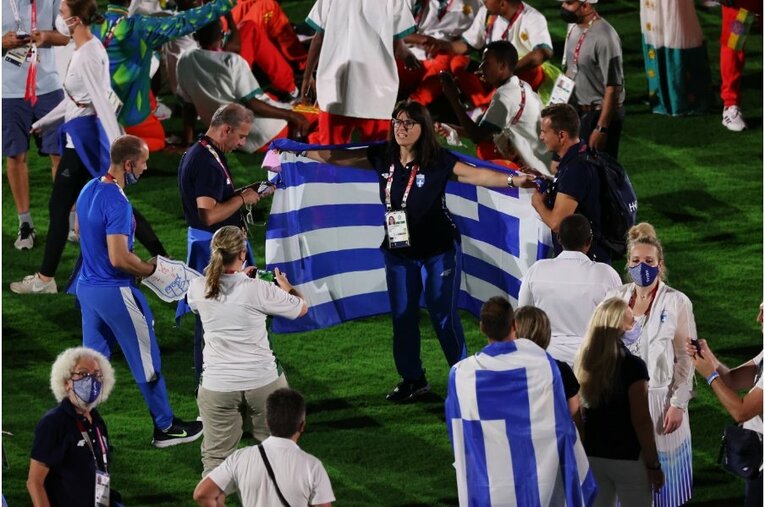 新着写真で振り返る東京五輪閉会式(37) ／ photograph by JMPA