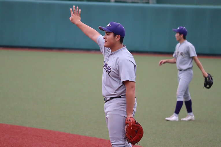 最新写真　6月9日に行われた東北大会初戦の佐々木麟太郎　©Genki Taguchi