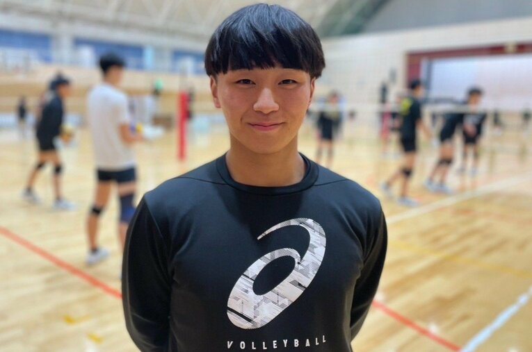 キャプテンとしてチームをまとめてきた香本。取材には終始、笑顔で応じてくれた　©︎Yuko Tanaka