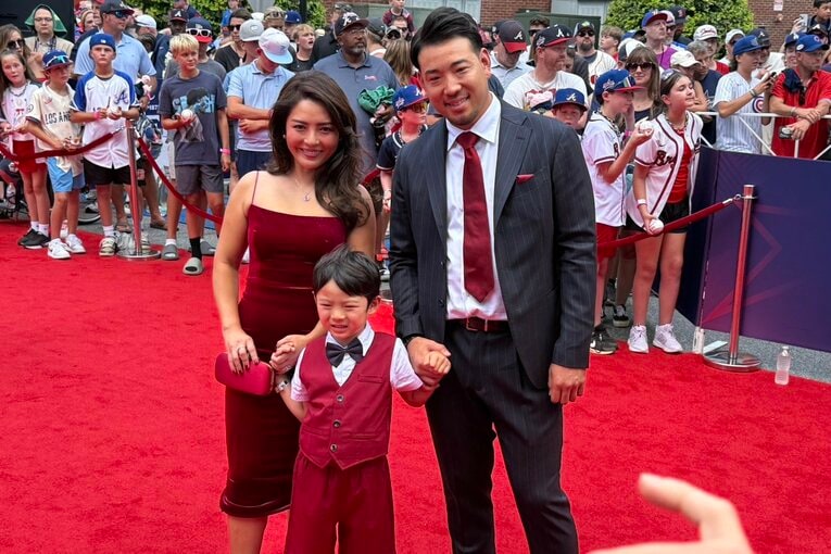 【番記者が撮った“テレビに映らない大谷とドジャース取材風景”】　©Naoyuki Yanagihara