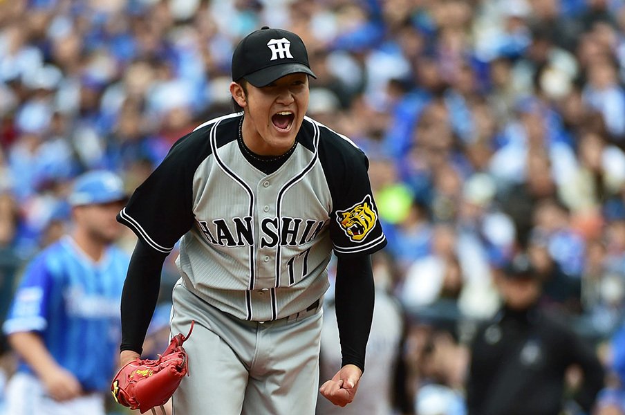 阪神の左腕、岩貞祐太がついに変貌!きっかけは筒香嘉智への「その1球」。<Number Web> photograph by NIKKAN SPORTS