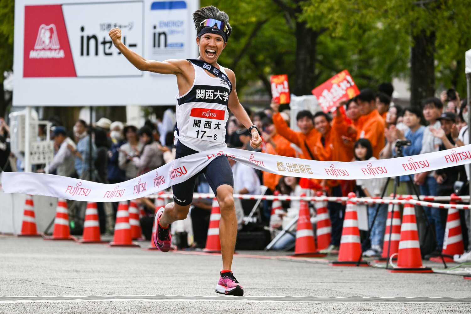 日本で多くの注目を集め、選手も心血を注ぐ駅伝　©Nanae Suzuki